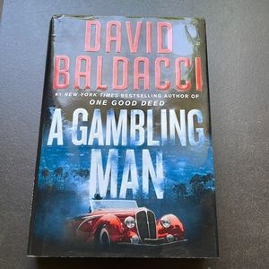 🎁 3/$15 - A Gambling Man by David Baldacci, Hardcover
